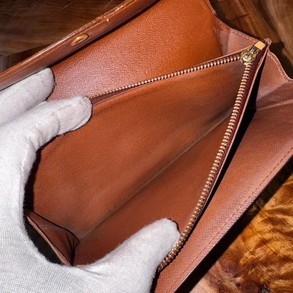 Louis Vuitton vintage Sarah wallet monogram 1996 Spain - Picture 12 of 15